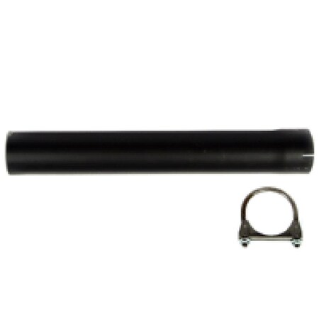 Aftermarket Universal Fit 2-3/4" X 48" Straight Pipe w/ Clamp for Tractors R1783